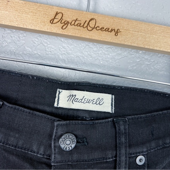 Madewell Skinny Skinny Black Jeans 29 - Mid-Rise, Classic, Goth, Denim, Jean - Picture 3 of 9